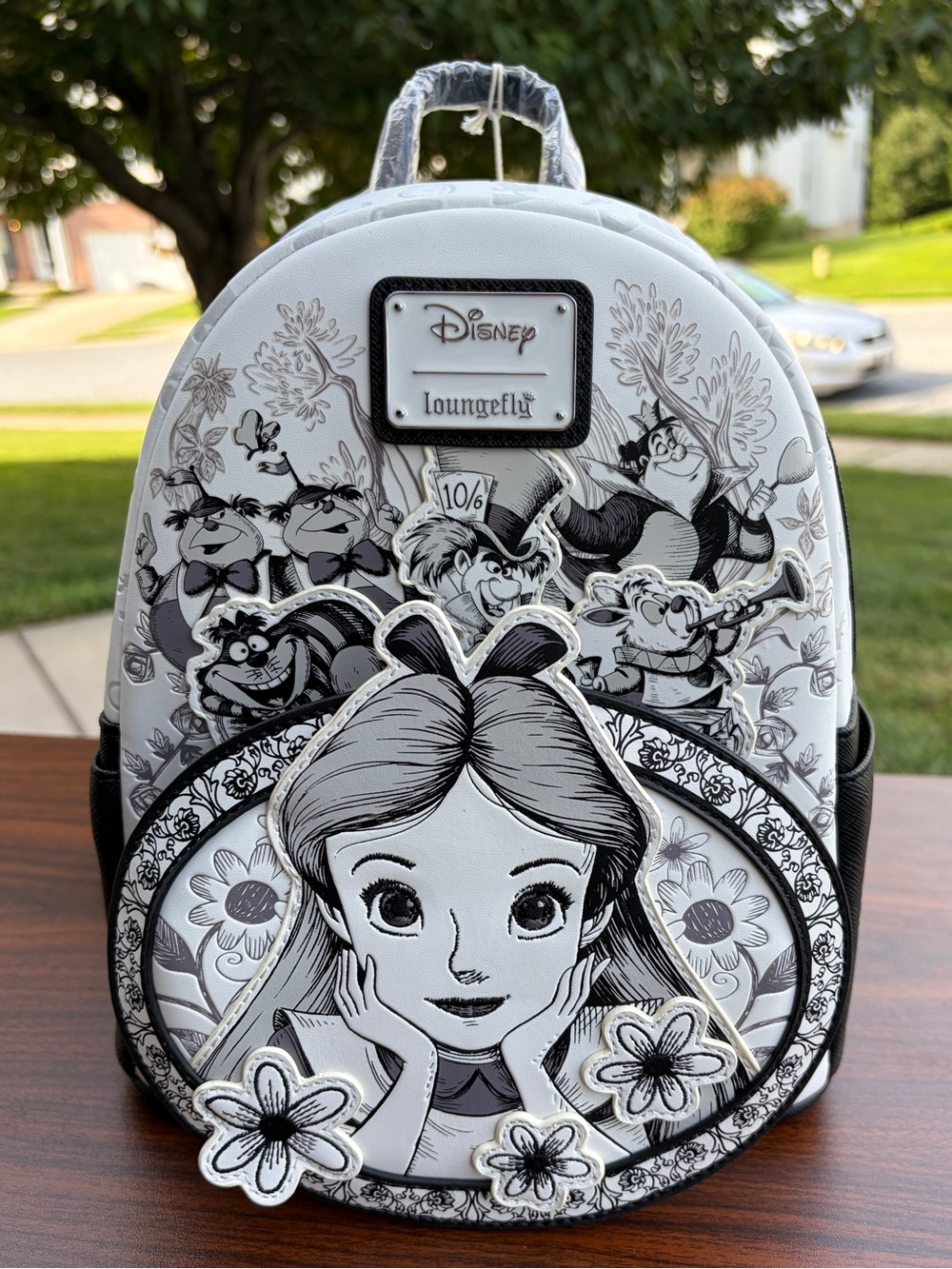 Loungefly Disney Alice in Wonderland Sketch Mini Backpack EE Exclusive